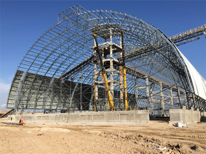 萍乡煤机油桶翘工程网架